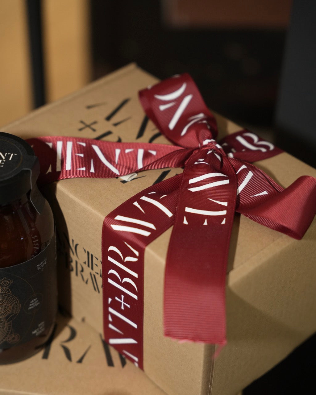 Add On Gift Ribbon + Tag – Ancient + Brave