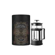 Load image into Gallery viewer, Coffee + Collagen with French Press Set
